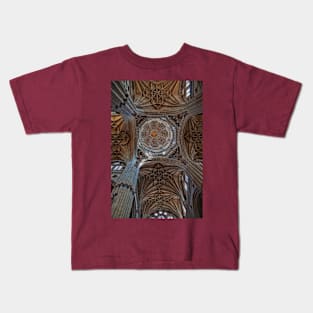 Spain. Salamanca. New Cathedral. Vaults. Kids T-Shirt